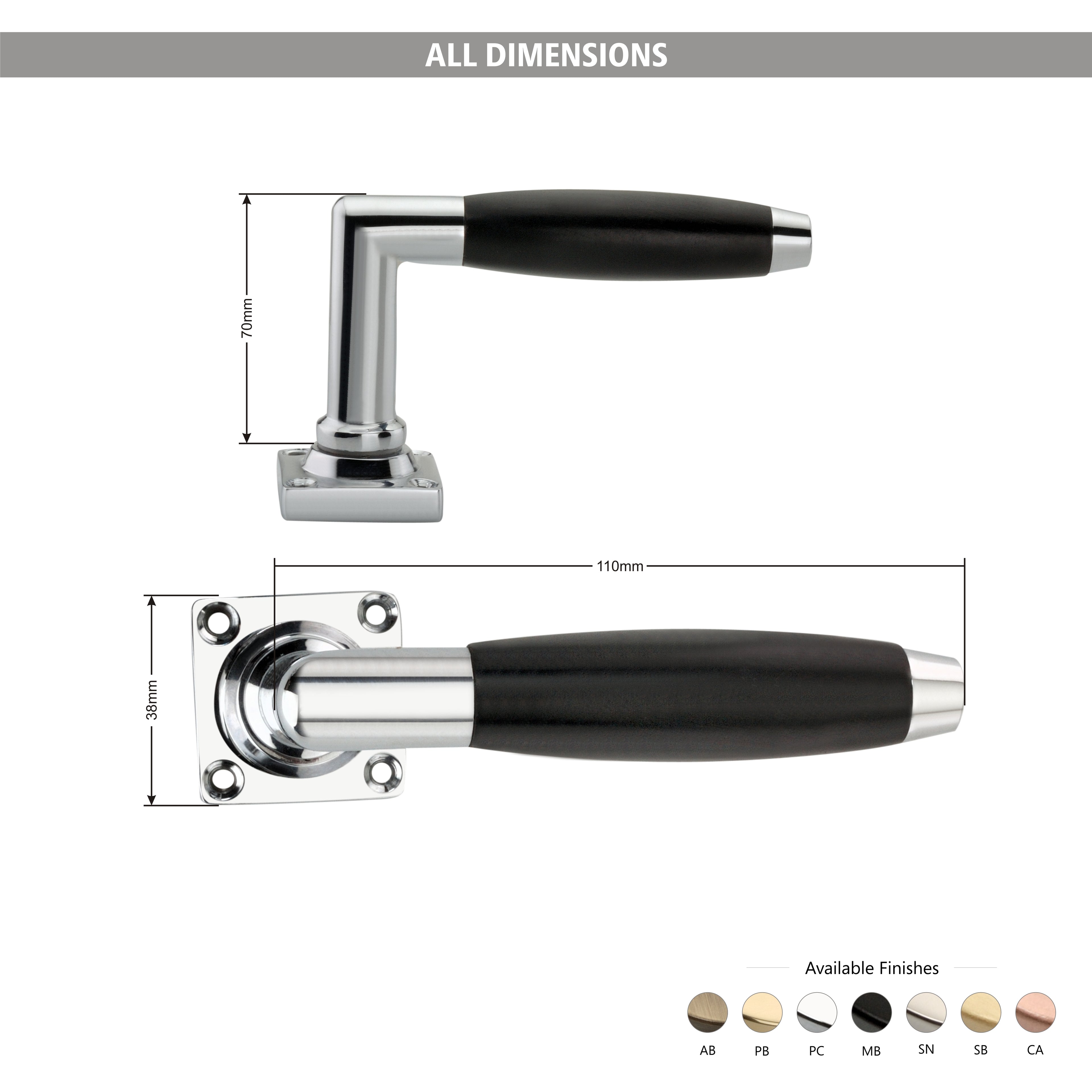 door or window handle